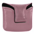 thumbnail image 1 of Haosy Dusty Rose Golf Mallet Putter Cover Strong Magnetic Leather Golf Club Headcover Closure, 1 of 7