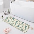 thumbnail image 1 of Haosy Green Cowboy Boots Cactus Flower Bathroom Rugs Non Slip Absorbent Soft Plush Quick Dry Bath Mat, 39"x20", 1 of 8