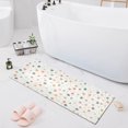 thumbnail image 1 of Haosy Hand-drawn Cute Square Bathroom Rugs Non Slip Absorbent Soft Plush Quick Dry Bath Mat, 39"x20", 1 of 8