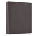 thumbnail image 1 of Haosy Hardcover 3 Ring Binder 1.5 Inch Ring Decorative Binder Organizer for Home School Office, Dark Coffee, 1 of 10