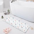 thumbnail image 1 of Haosy Helicopter and Cloud Bathroom Rugs Non Slip Absorbent Soft Plush Quick Dry Bath Mat, 39"x20", 1 of 8