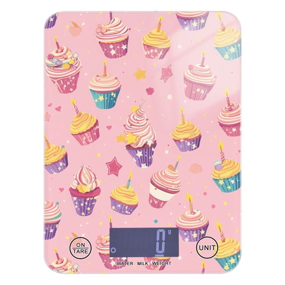 Haosy Kitchen Scale 11lb/5kg 0.1g Precision Digital Food Scale weight Grams Ounces and Pounds, Cupcakes and Birthday Candles