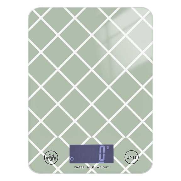 Haosy Kitchen Scale 11lb/5kg 0.1g Precision Digital Food Scale weight Grams Ounces and Pounds, Green Block