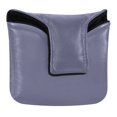 thumbnail image 1 of Haosy Lavender Gray Golf Mallet Putter Cover Strong Magnetic Leather Golf Club Headcover Closure, 1 of 7