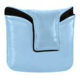 thumbnail image 1 of Haosy Light Sky Blue Golf Mallet Putter Cover Strong Magnetic Leather Golf Club Headcover Closure, 1 of 7