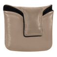 thumbnail image 1 of Haosy Mojave Tan Golf Mallet Putter Cover Strong Magnetic Leather Golf Club Headcover Closure, 1 of 7