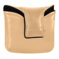 thumbnail image 1 of Haosy Pale Orange Golf Mallet Putter Cover Strong Magnetic Leather Golf Club Headcover Closure, 1 of 7