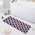 thumbnail image 1 of Haosy Pied De Poule Pattern Bathroom Rugs Non Slip Absorbent Soft Plush Quick Dry Bath Mat, 39"x20", 1 of 8