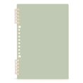 thumbnail image 1 of Haosy Sage Green Notebooks 1-subject Journal 60 Sheets A5 College Ruled Paper Detachable Ring 8.3"x5.7", 1 of 8