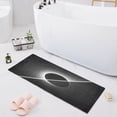 thumbnail image 1 of Haosy Solar Eclipse Bathroom Rugs Non Slip Absorbent Soft Plush Quick Dry Bath Mat, 39"x20", 1 of 8