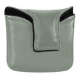 thumbnail image 1 of Haosy Spearmint Golf Mallet Putter Cover Strong Magnetic Leather Golf Club Headcover Closure, 1 of 7