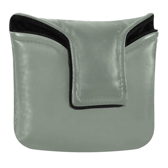 Haosy Spearmint Golf Mallet Putter Cover Strong Magnetic Leather Golf Club Headcover Closure