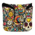 thumbnail image 1 of Haosy Stylish and Cool Skull Golf Mallet Putter Cover Strong Magnetic Leather Golf Club Headcover Closure, 1 of 7