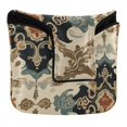 thumbnail image 1 of Haosy Traditional Chinese Flower Pattern Golf Mallet Putter Cover Strong Magnetic Leather Golf Club Headcover Closure, 1 of 7