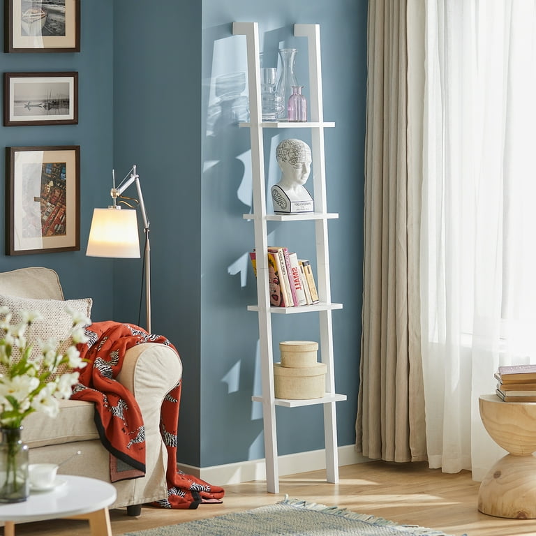 Modern cheap ladder bookcase