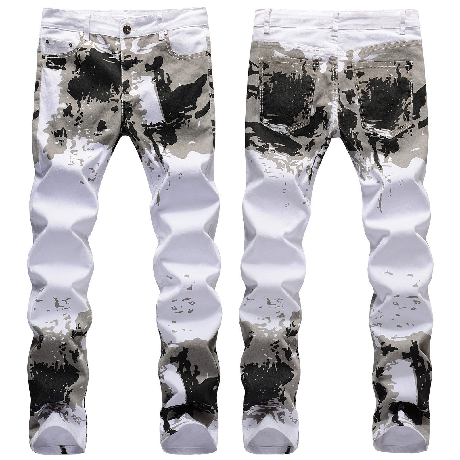 IZOD Men's Straight Leg Jeans - Classic 5-Pocket Comfort