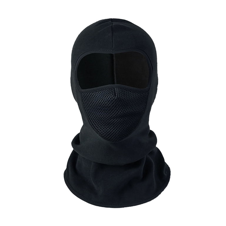 Sherpa Fleece Balaclava Ski Mask Windproof Thermal Cover Unisex Winter Achiou Ski Mask for Women Men, Sherpa Hood Ski Mask, Winter  main image 3