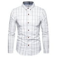 thumbnail image 1 of Haoxianjian Dress Shirts For Men Fishing Shirts For Men Men'S Oversized Casual Long Sleeved Plaid Shirt Men'S Loose Fitted Lightweight Long-Sleeve, 1 of 1