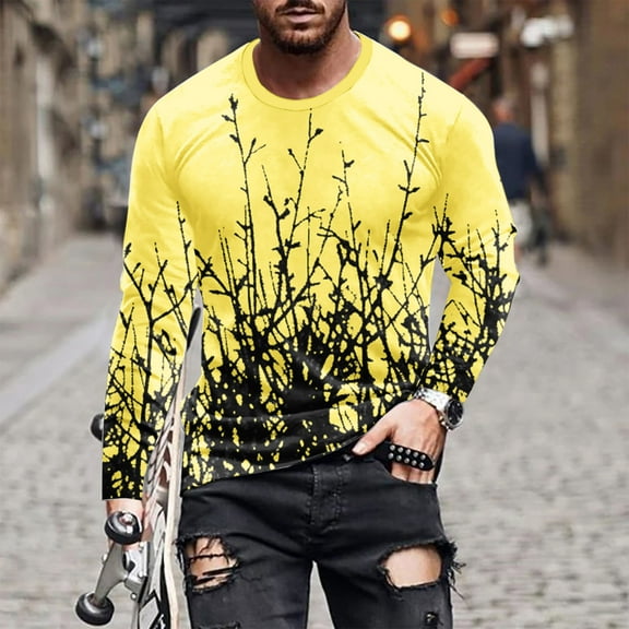 Haoxianjian Fishing Shirts For Men Workout Shirts For Men Men Casual Fashion Printing Round Neck Pullover T-Shirt Short Sleeve Tops Men'S Casual Athletic Workout Pullover