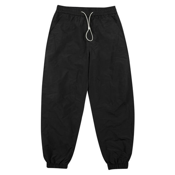 Haoxianjian Mens Sweatpants Khaki Pants For Boys Men Fashion Solid Casual Elastic Waist Pocket Trousers Sport Pants Boys Sweatpants On Clearance