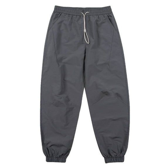 Haoxianjian Sweatpants For Men Mens Workout Pants Men Fashion Solid Casual Elastic Waist Pocket Trousers Sport Pants Men Athletic Work Sweatpants