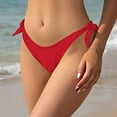 thumbnail image 1 of Haoxianjian Women's Swim Shorts Low Waisted Swim Bottoms Ruched Bikinis Swimsuit Briefs Swimsuit Bottoms for Women, 1 of 4