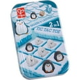 thumbnail image 1 of Hape: 2-In-1: Tic Tac Toe / Snakes & Ladders - 2 Classic Games In 1 Tin, Arctic Animal Theme, Penguin & Seals, Portable Play Design, Kids Ages 3+, 1 of 6
