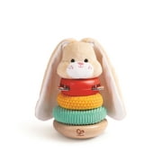 Hape Bunny Stacker, STEM Stacking and Learning Toy, for Unisex Toddler Ages 10 Months+, Plastic