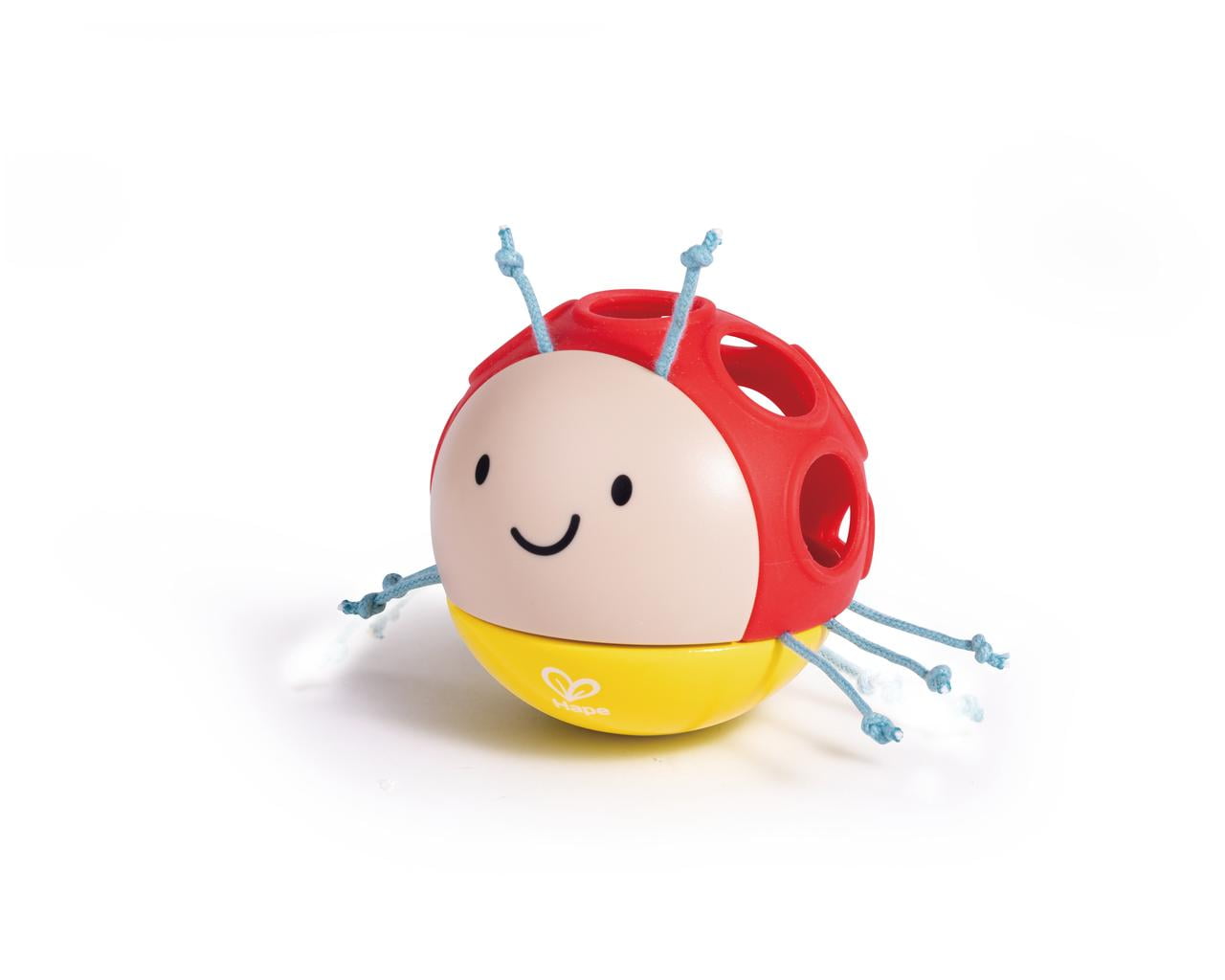 Hape Busy Bug Roll, Baby Rattle Toy, Unisex Child Ages 0M+, Plastic