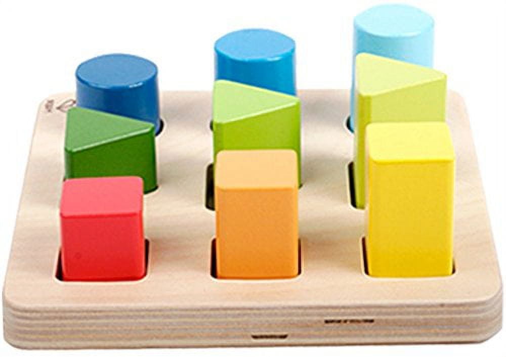 Hape color and shape wooden block on sale sorter
