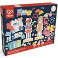 thumbnail image 1 of Hape: Dress-Up Magnetic Puzzle - 68pcs, 2 Wooden Standing Models To Dress With Magnetic Clothing Pieces, Mix & Match Designs, Fashion Toy, Kids Age 3+, 1 of 7