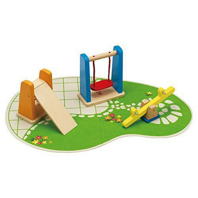 For sale with mini wooden doll house furniture kids playground