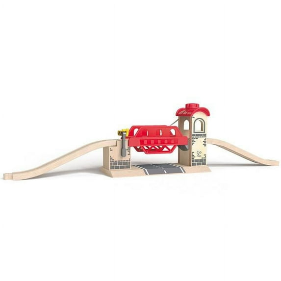 Hape E3709 Lifting Bridge Allows Tall Cars