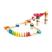 Hape Marble Run Crazy Rollers Wood Building Racetrack, 50 Pieces