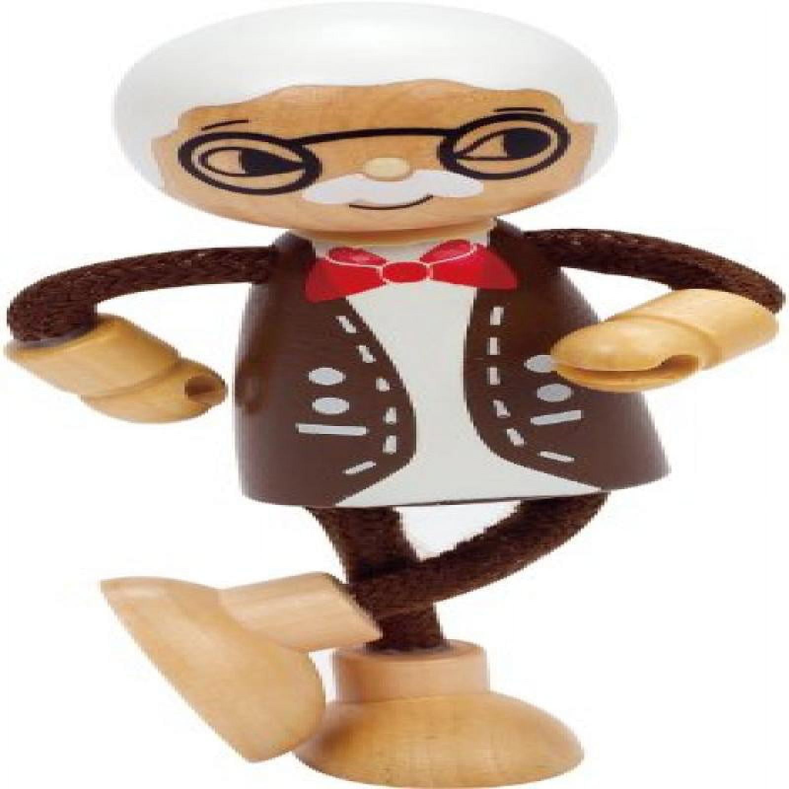 Hape Modern Family Wooden Grandfather Doll - Walmart.com