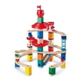 thumbnail image 1 of Hape Quadrilla Super Spiral Wooden Marble Run Construction,  101 Pieces, 1 of 9