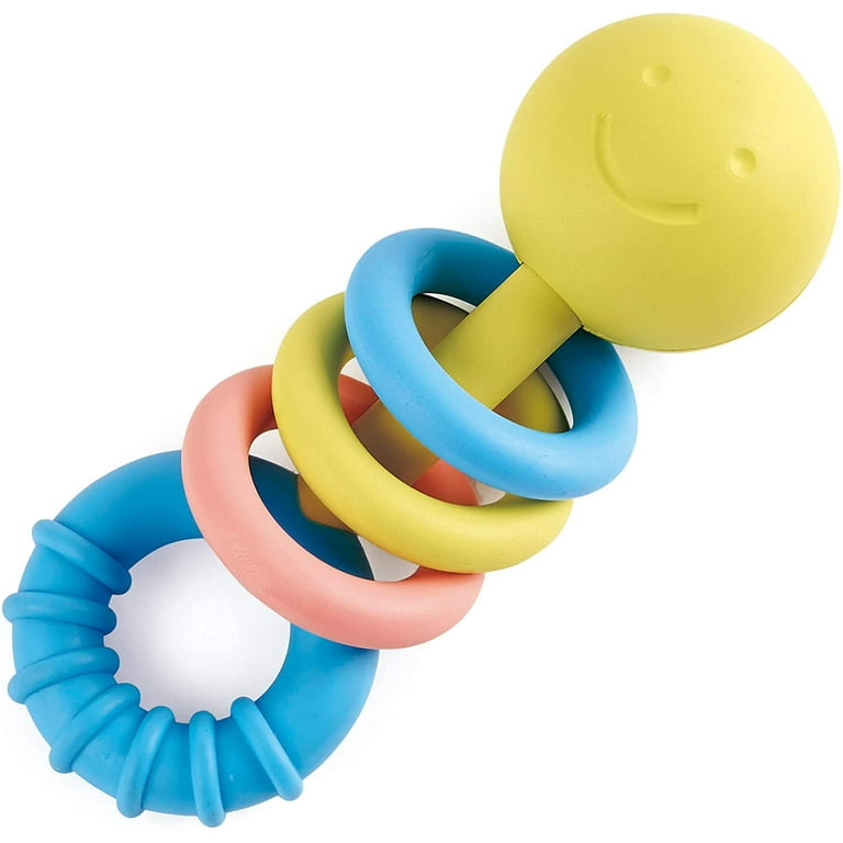 Teething rattle sale