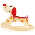 thumbnail image 1 of Hape Rock and Ride Kids Wooden Rocker Puppy Ride On Toy w/ Handles for Toddlers, 1 of 5