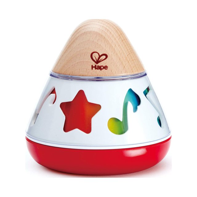 Hape Rotating Spin & Play Baby Music Box for Newborns