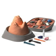 Hape Science Can - America Wave Gemstone Dig Kit - Geo Sciences Experiment, 4 pc Mining Tools, 8 Stones, 2 Mining Models, Play & Learn, Kids Ages 6+
