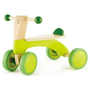 Hape Scoot Around Ride-On Wood Balance Bike in Bright Green, Toddler 12+ months