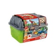 thumbnail image 1 of Hape Train Building Set in a Bucket, 50 Pieces, 1 of 7