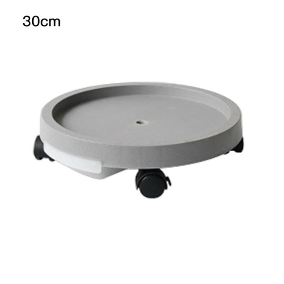 Hapeisy Pot Plant Tray With Wheels Planter Caddies Pallet Rack For Indoor Outdoor Home Garden Portable Thickened Round Caster