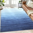 thumbnail image 1 of Haperlare Abstract Area Rug Soft Washable Rug Non-Slip Contemporary Carpet, 8' x 10' Blue, 1 of 7