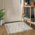 thumbnail image 1 of Haperlare Area Rugs Living Room Rug Bohemian Throw Rugs with Rubber Backing Washable Rugs Bedroom Rugs Soft Rug, 2' x 3' Brown, 1 of 7
