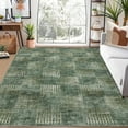 thumbnail image 1 of Haperlare Area Rugs for Living Room Machine Washable Rugs Contemporary Patchwork Print Ultra-Thin Rug 8'x10' Green Nursery Carpet, 1 of 7