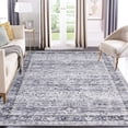 thumbnail image 1 of Haperlare Area Rugs for Living Room Washable Oriental Floral Ultra-Thin Soft Rugs Vintage Rugs for Bedroom Blue Indoor Floor Throw Carpet,8'x10', 1 of 7