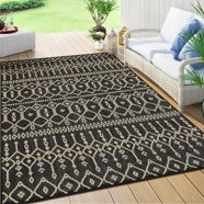 5x7 Water Resistant, Indoor Outdoor Rugs for Patios, Front Door Entry ...