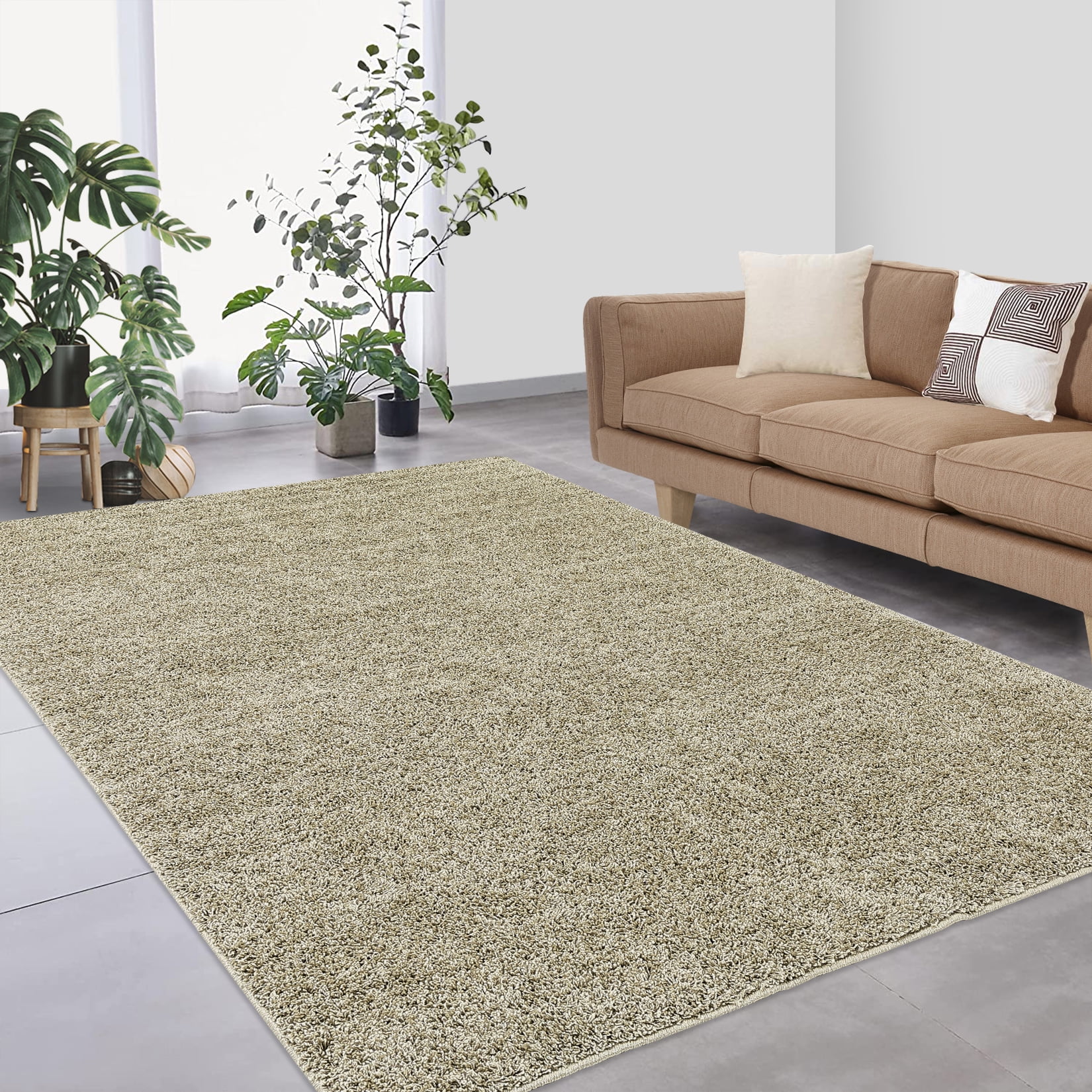 Haperlare Large Shag Area Rug, 9' x 12' Luxury Soft Shaggy Rug, Plush ...