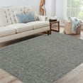 thumbnail image 1 of Haperlare Modern Abstract Area Rugs for Living Room Machine Washable Ultra-Thin Rugs for Bedroom,8'x10' Solid Grey Carpet, 1 of 7
